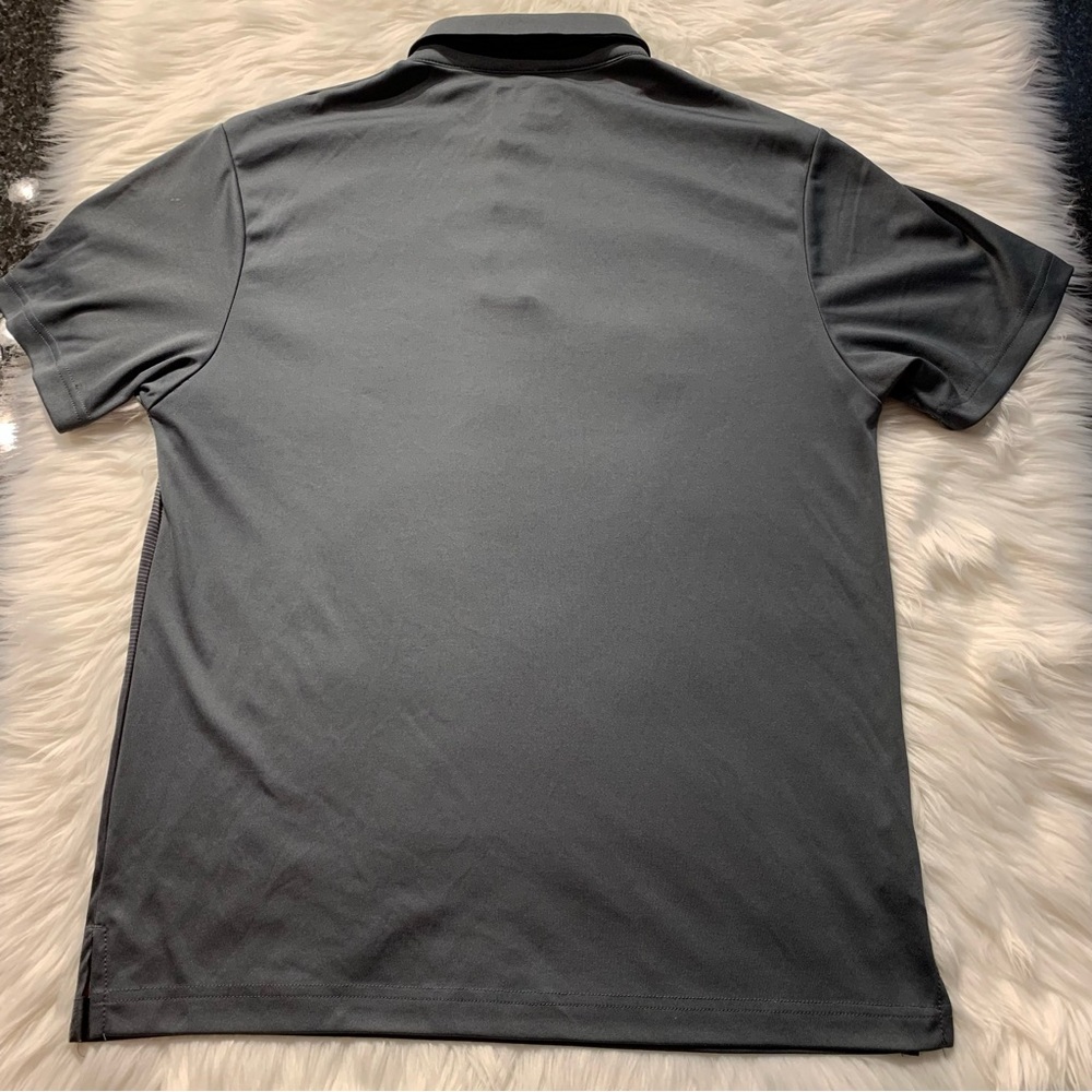 PGA TOUR APPAREL Ombre Fade Chest Print Short Sleeve Golf Polo Shirt - Picture 9 of 14